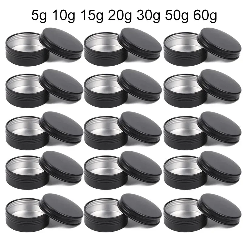 Black Tin Candle - Bộ 50 Đen Nến Hũ Có