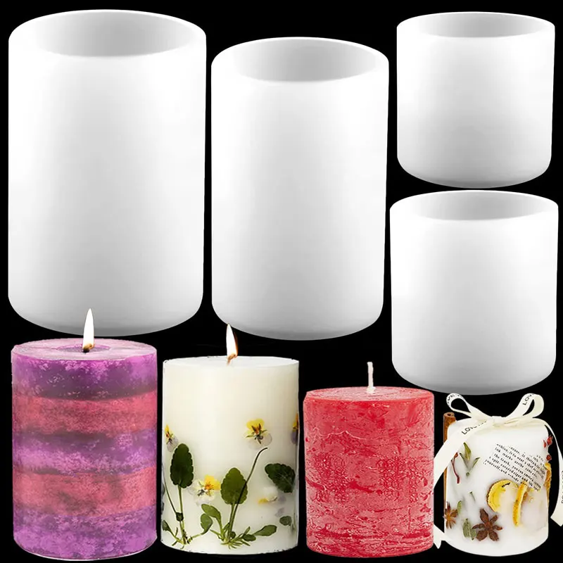 Candle Supplies Tins - Xi Lanh Nến Silicon Khuôn Nhựa
