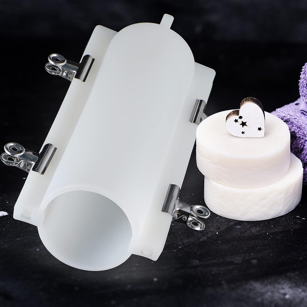 Big Cylinder Tube Soap Mold wi - đánh giá và giá Candle Supplies Tins