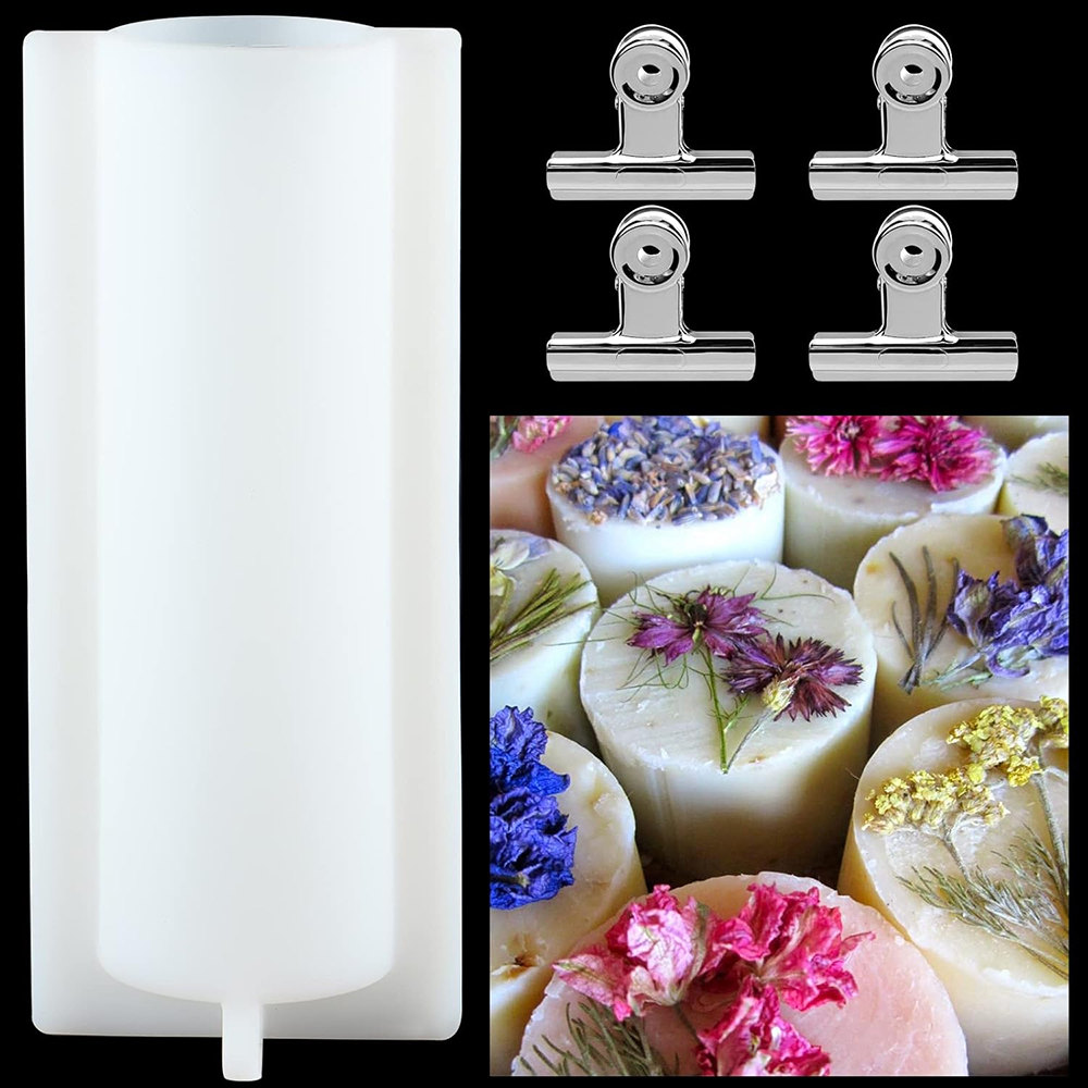 Big Cylinder Tube Soap Mold wi - đánh giá và giá Candle Supplies Tins