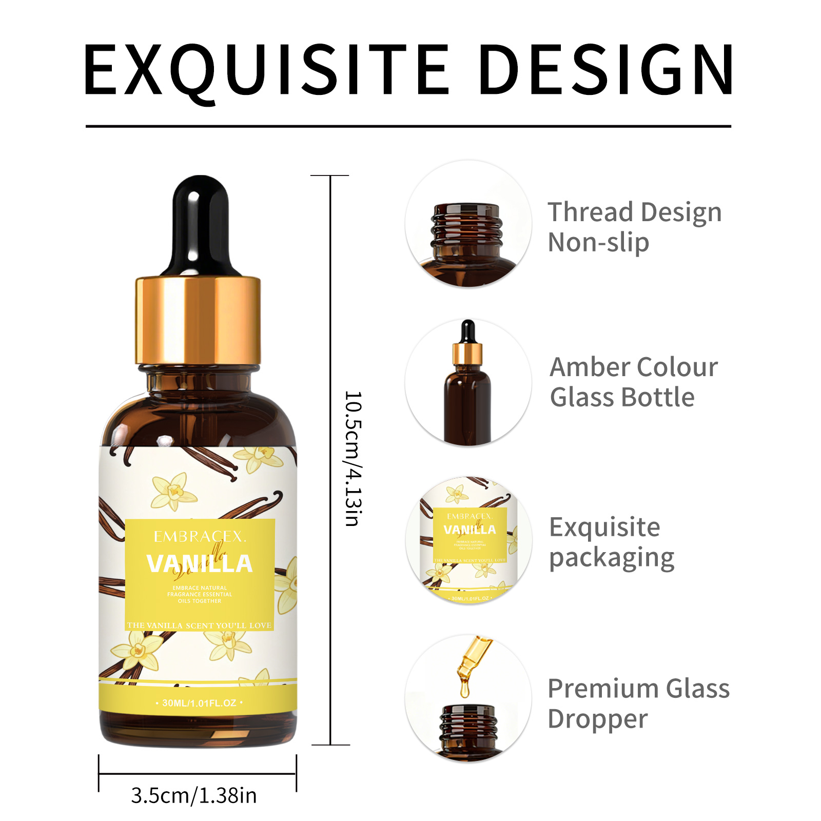 30ml Vanilla Fragrance Oils Fo - đánh giá và giá Candle Supplies Free Shipping