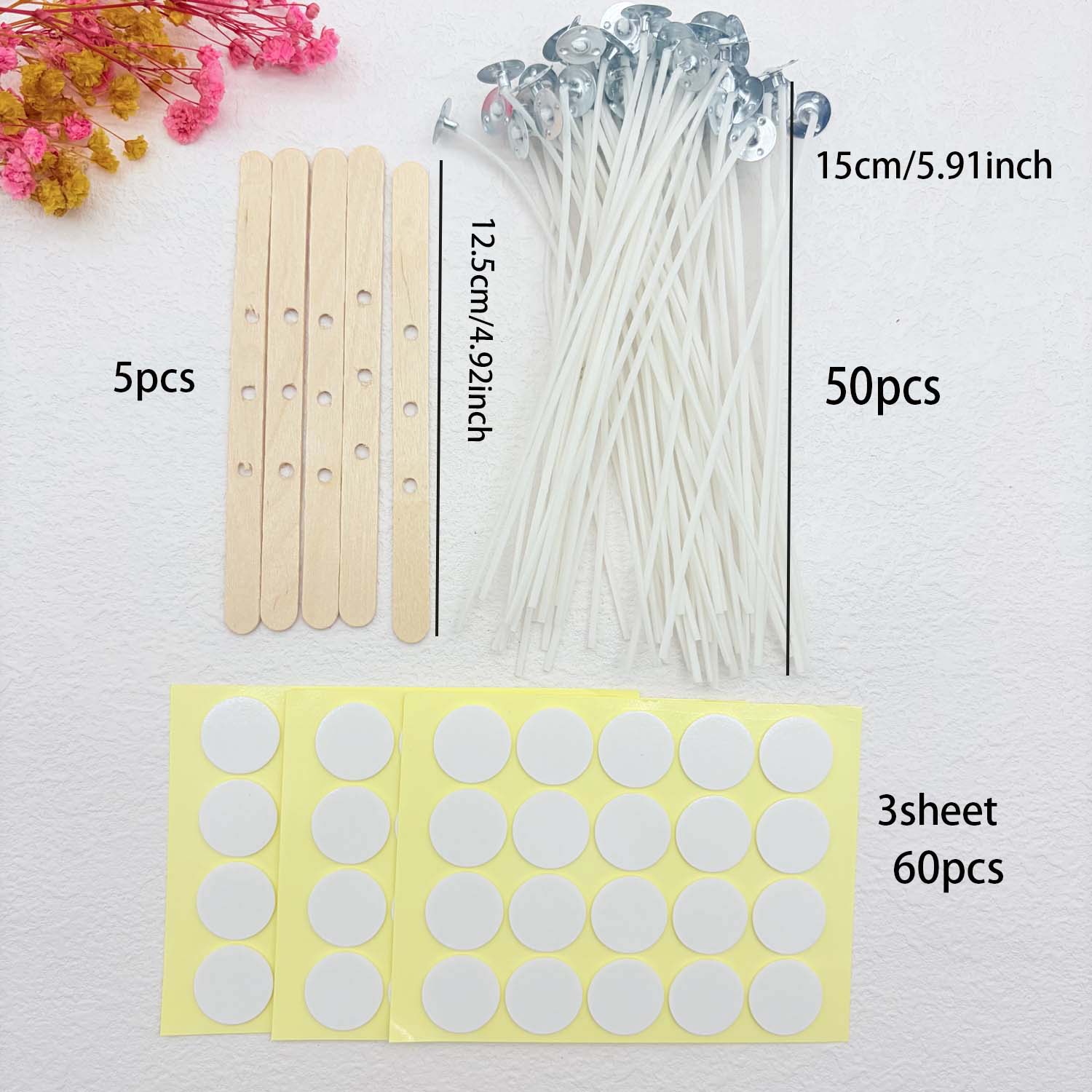 1 SET Candle Making DIY Kits S - đánh giá và giá Candle Supplies Tins