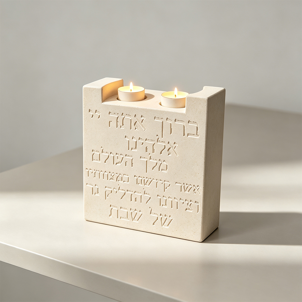 Shabbat Double Candle Holder S - đánh giá và giá Candle Vessel Supplies