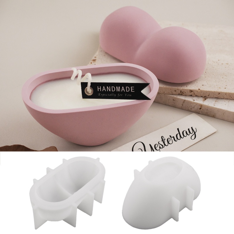 DIY Heart Shape Candle Jar Sil - đánh giá và giá Candle Vessel Supplies