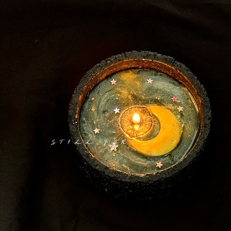 Melting Moon Scented Candle Ha - đánh giá và giá Candle Supplies Free Shipping