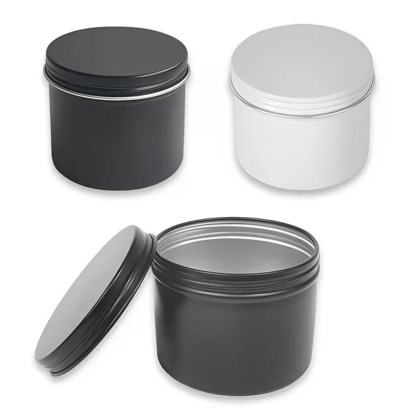 10/20/30Pcs 100/120ml Round Al - đánh giá và giá Black Tin Candle