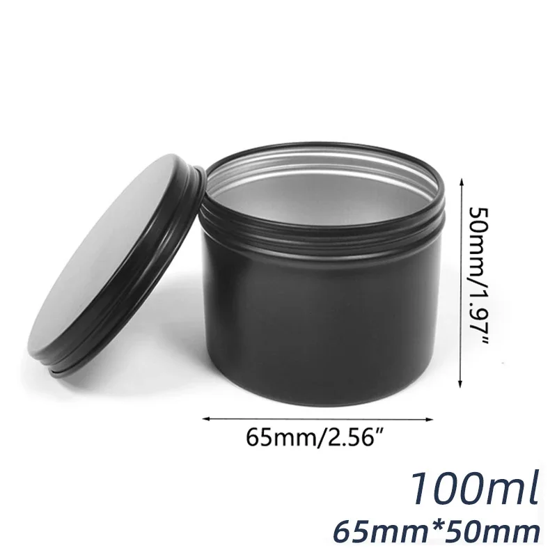 10/20/30Pcs 100/120ml Round Al - đánh giá và giá Black Tin Candle