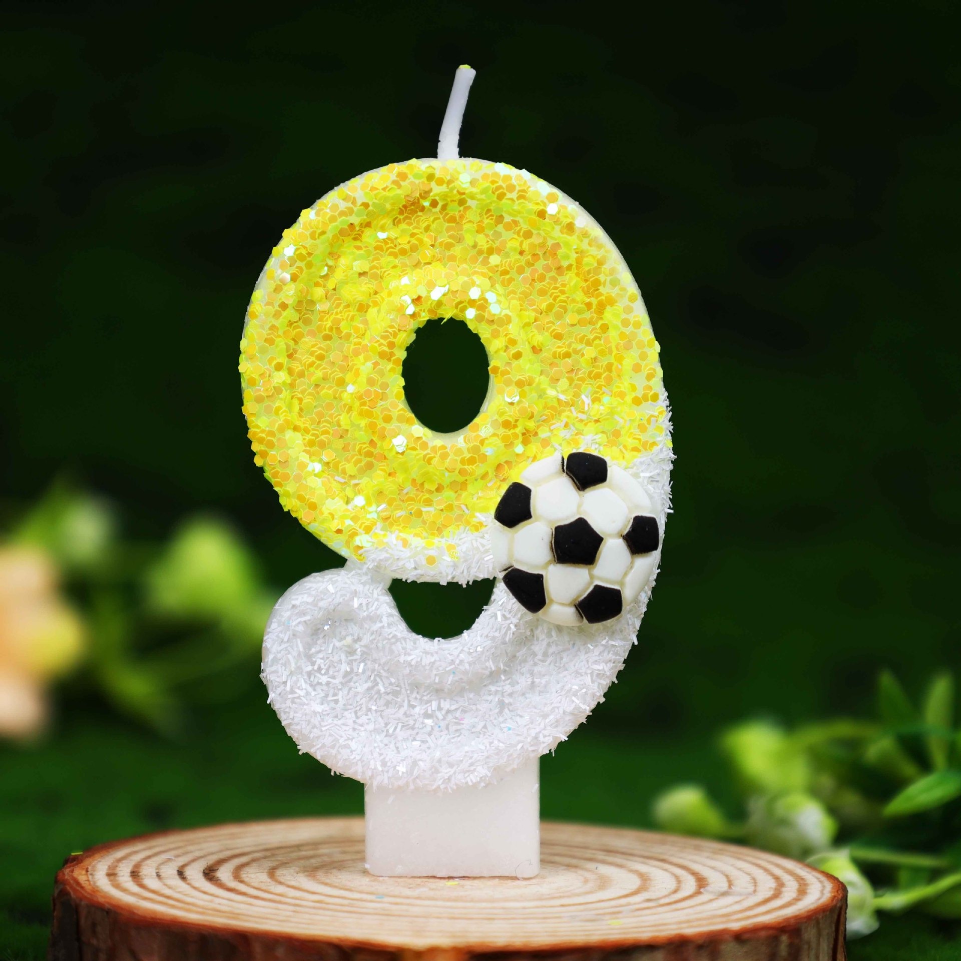 Yellow White Sequins Sports Fo - đánh giá và giá Candle Supplies Free Shipping