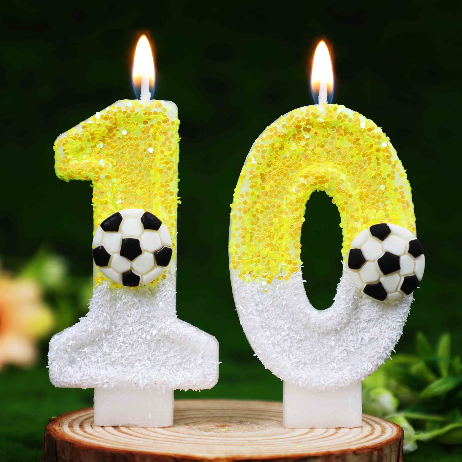 Yellow White Sequins Sports Fo - đánh giá và giá Candle Supplies Free Shipping