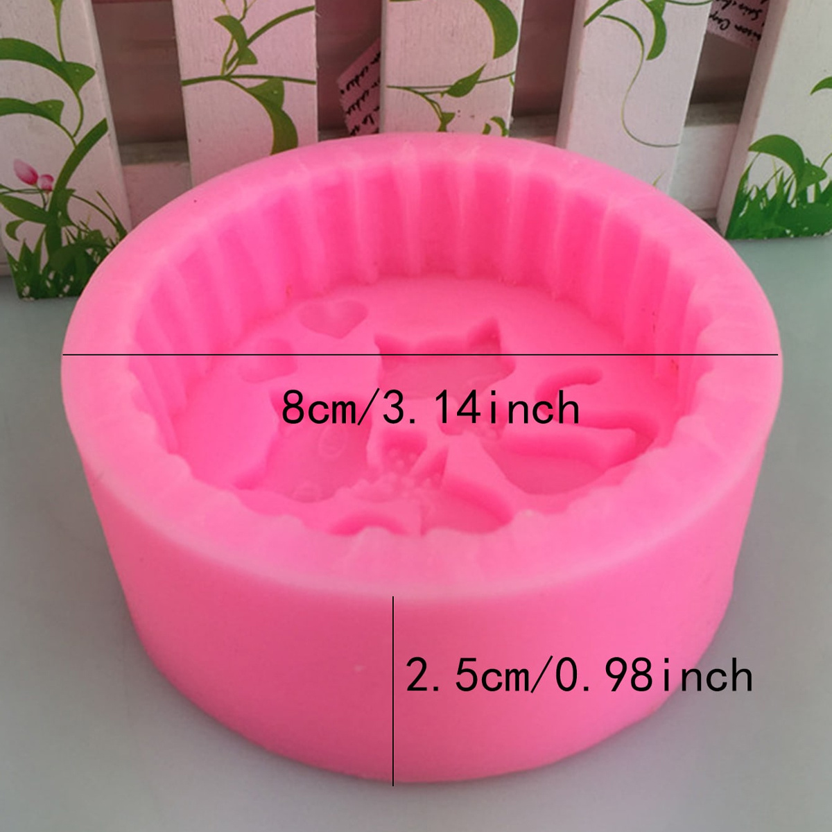 1-Piece Silicone Cat Soap Mold - đánh giá và giá Candle Supplies Tins