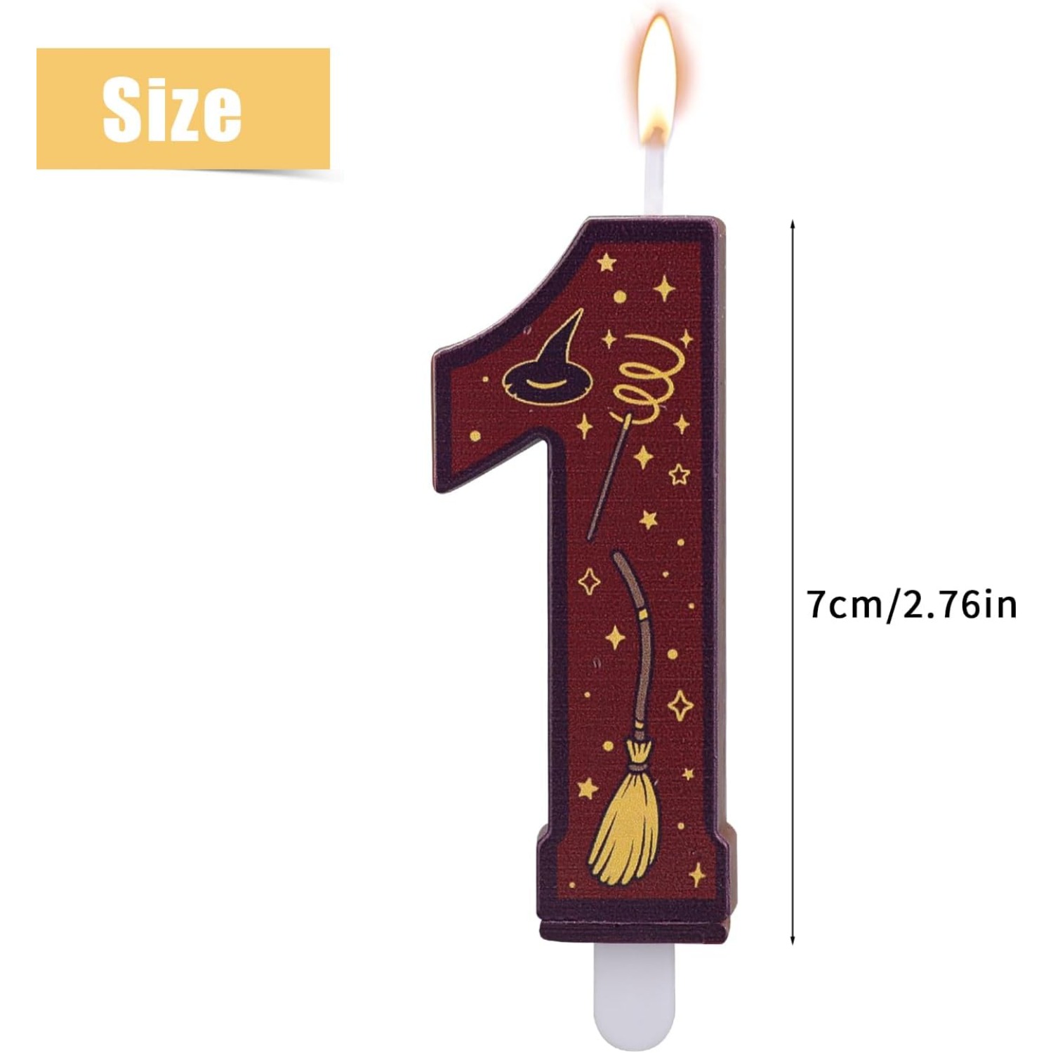 1 Set Number 0-9 Magical Theme - đánh giá và giá Candle Supplies Free Shipping