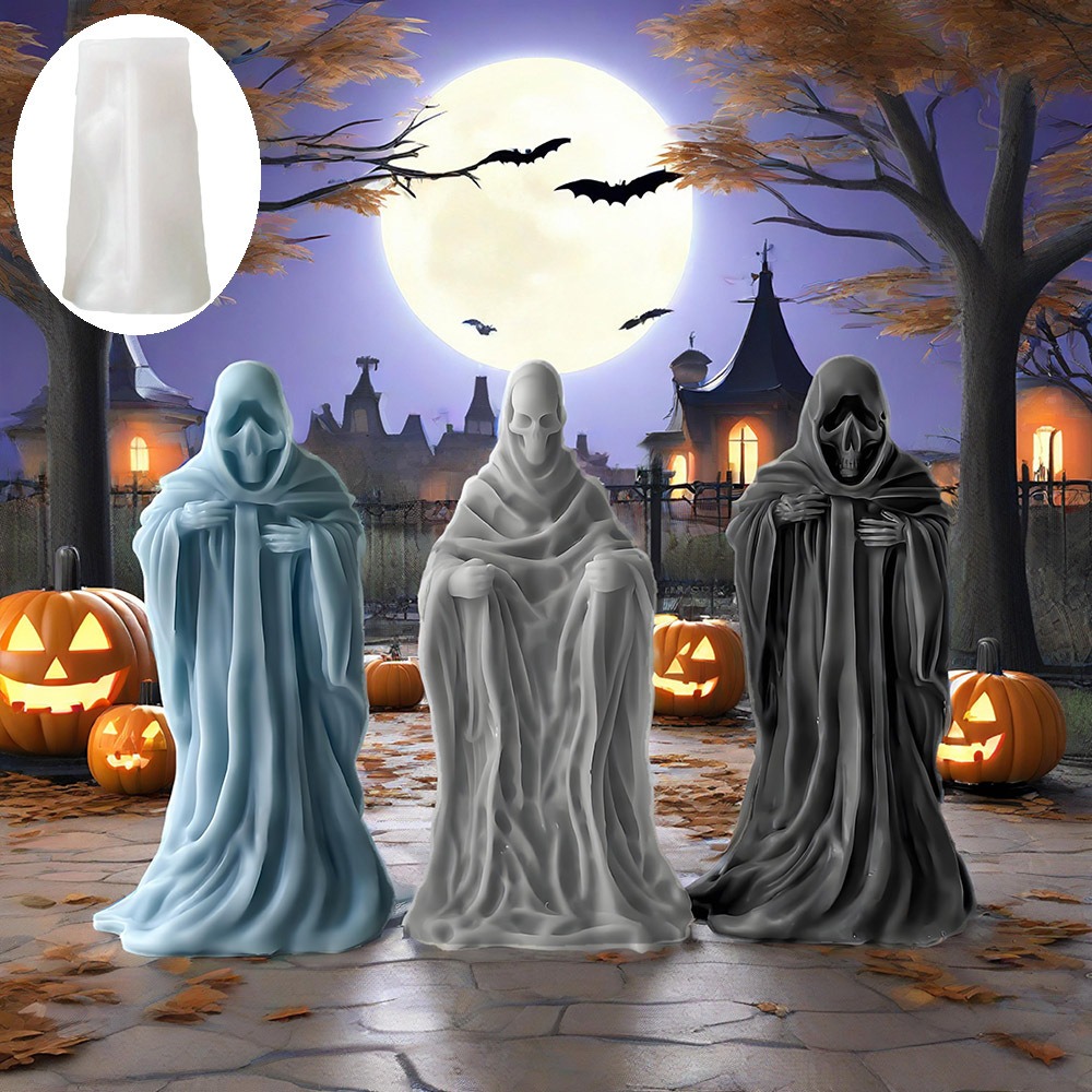 3D Skeleton Scent Candle Silic - đánh giá và giá Candle Supplies Tins
