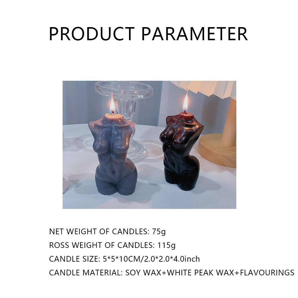 Female Torso Body Shape Scente - đánh giá và giá Candle Supplies Free Shipping