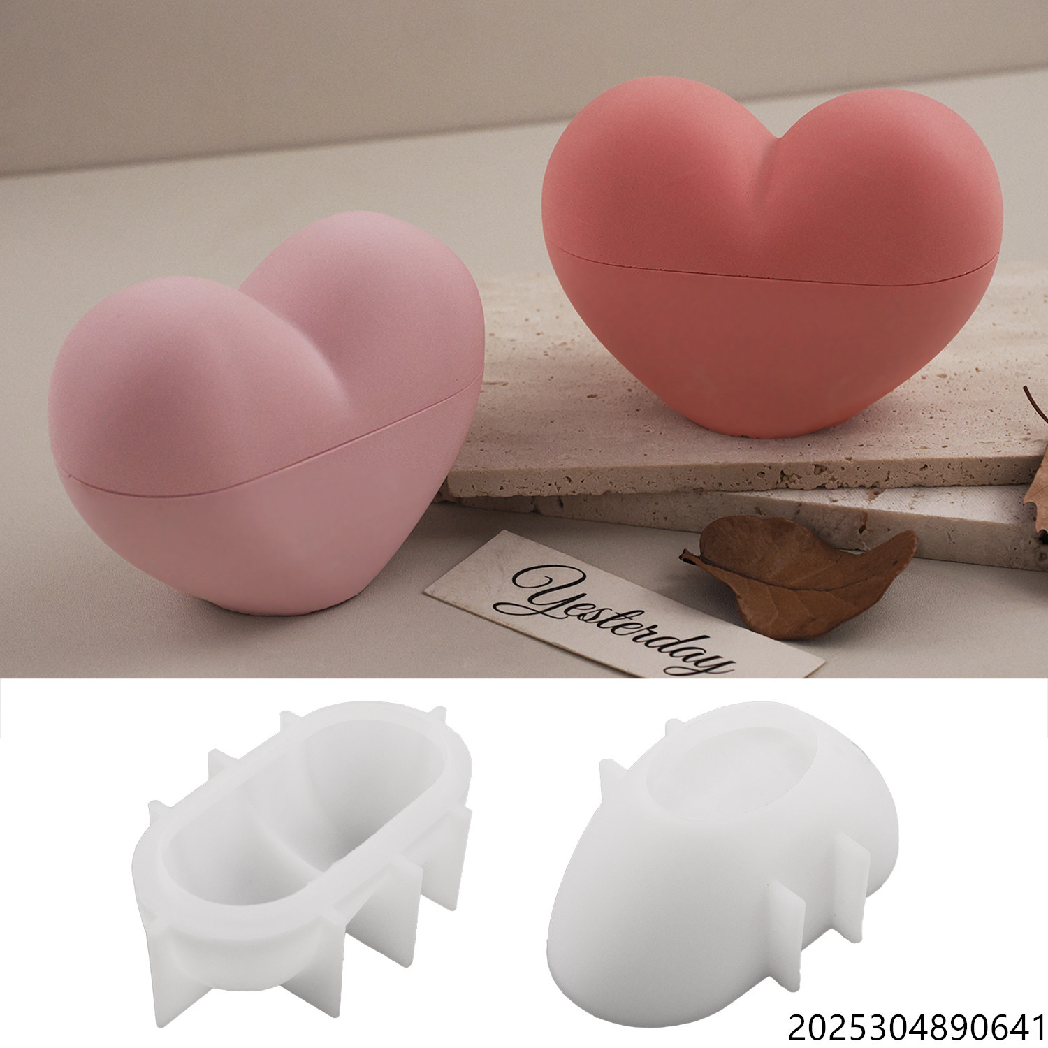 DIY Heart Shape Candle Jar Sil - đánh giá và giá Candle Vessel Supplies